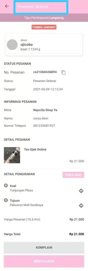 Ojek Online 30